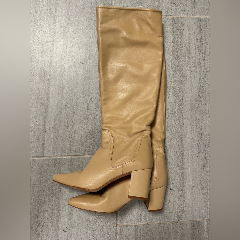 Zara Real Leather Boots